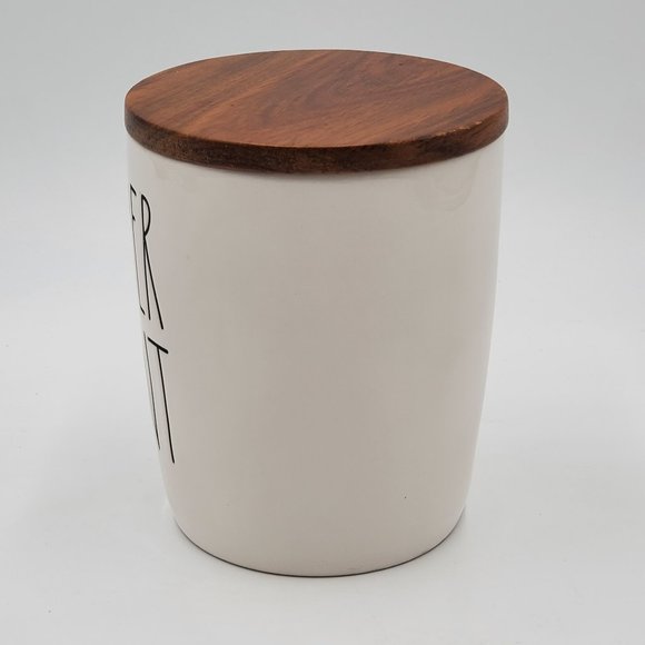 Rae Dunn PEPPERMINT Lidded Canister - Picture 3 of 12